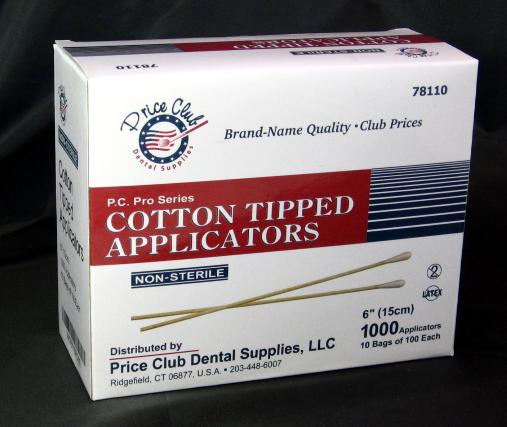 Cotton-Tipped Applicator, 6